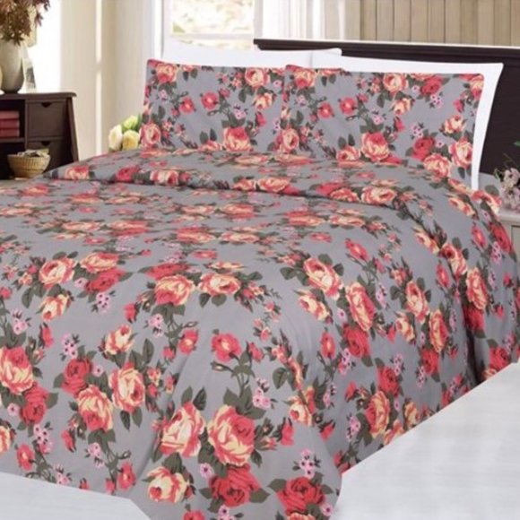 Bed sheet set 6 pieces size full or double, super soft - Picture 1 of 3